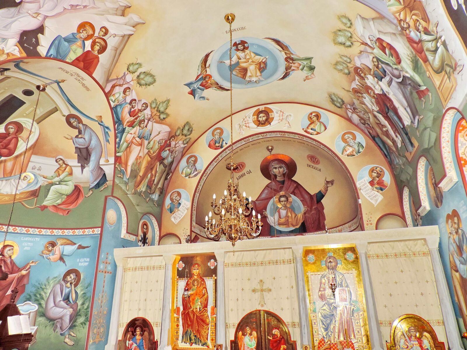 Nikon Coolpix P520 sample photo. Altar, religion, painting, church photography
