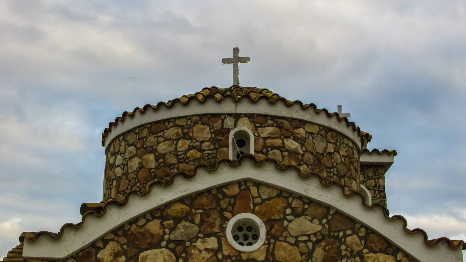 Canon PowerShot SX400 IS sample photo. Cyprus, protaras, church photography