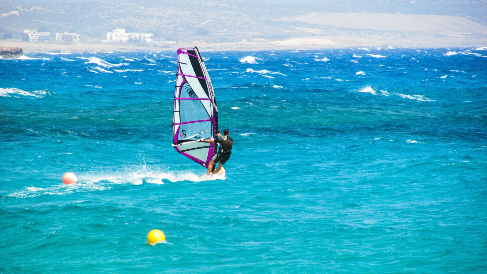 Canon PowerShot SX400 IS sample photo. Windsurfing, sport, sea photography