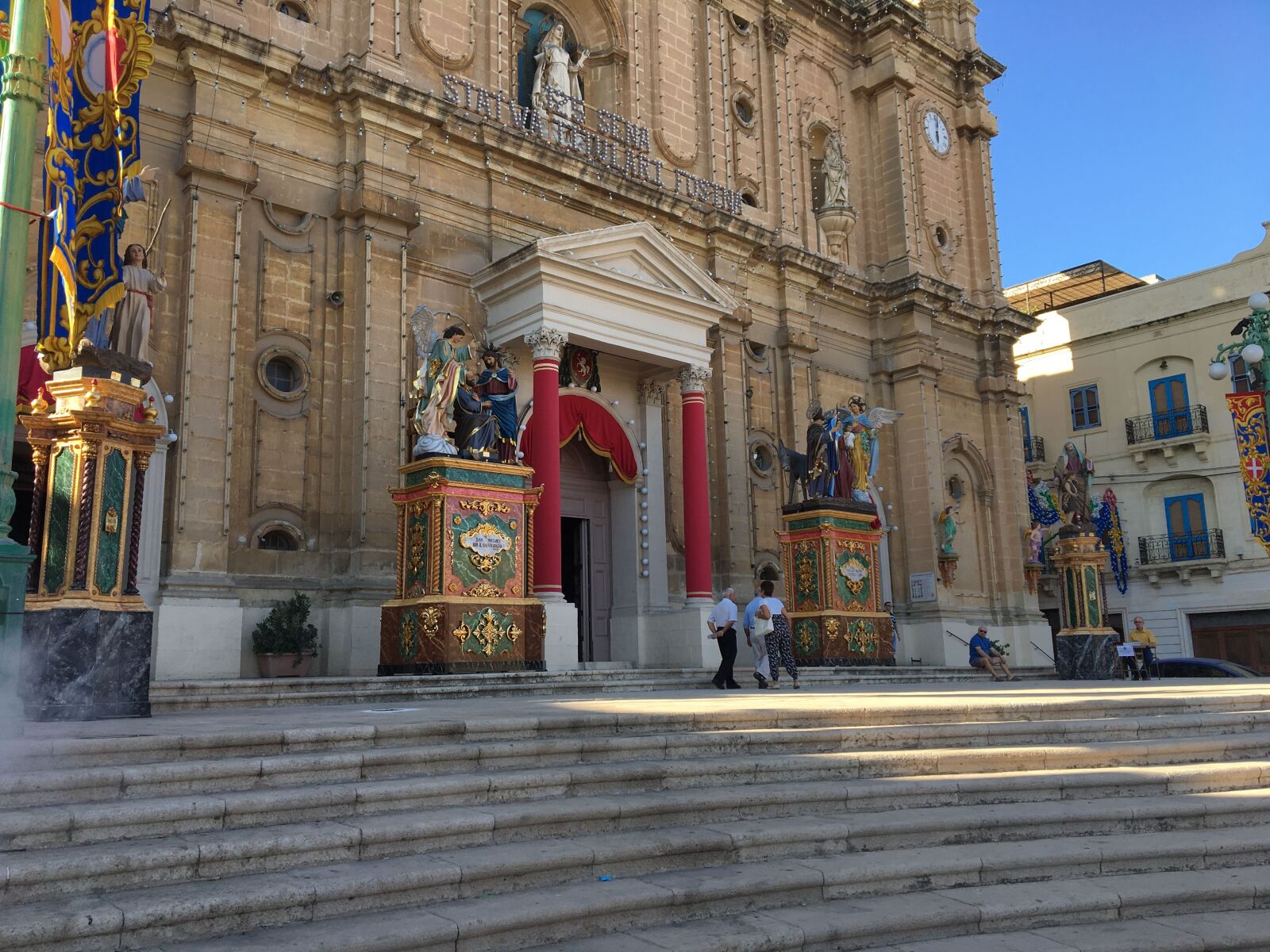 Apple iPhone 6s sample photo. Malta, church, architecture photography
