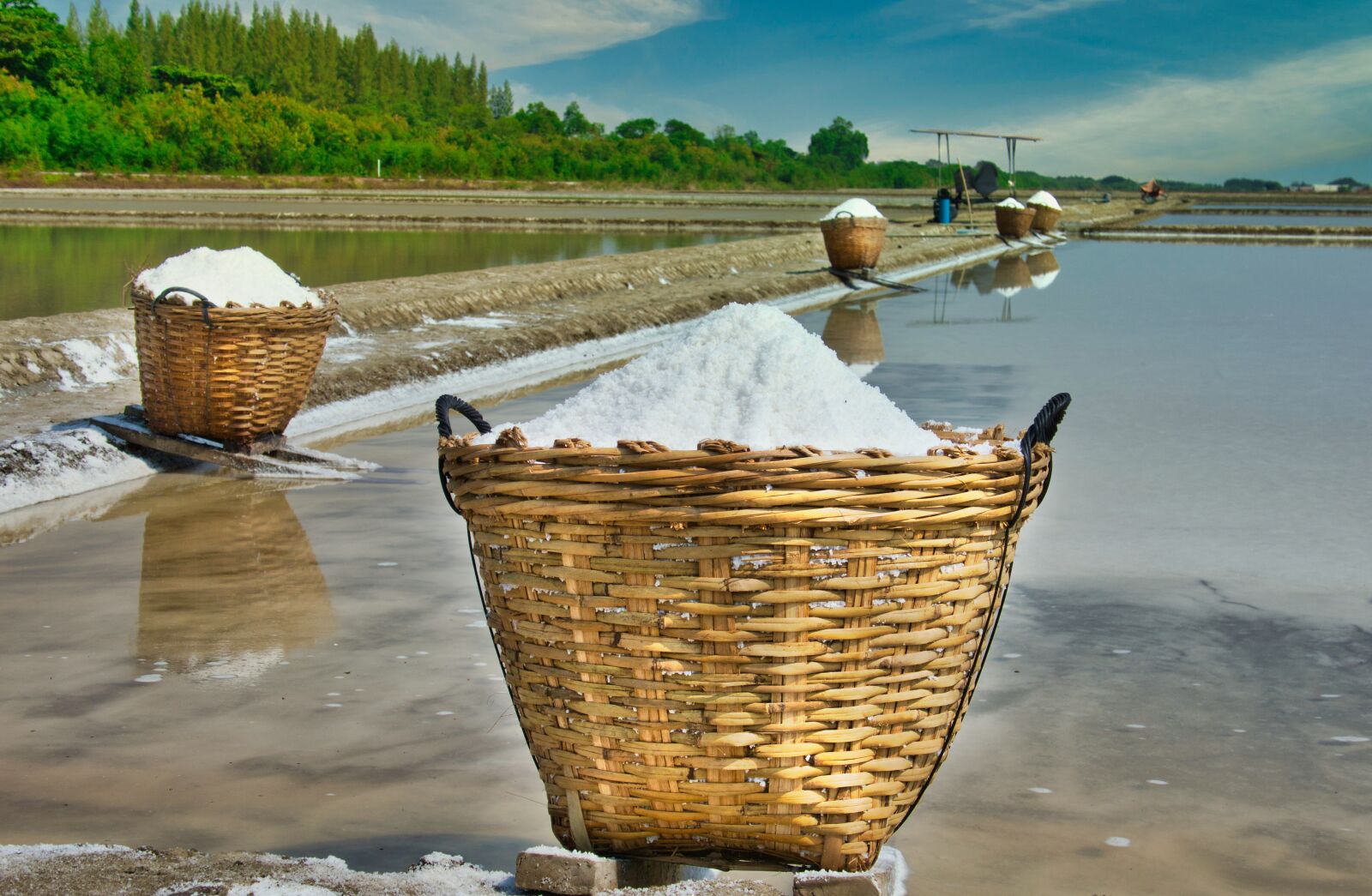 Canon PowerShot G3 X sample photo. Basket, salt, thailand photography