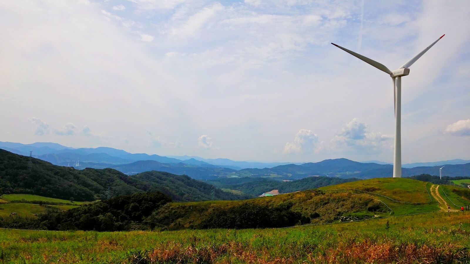 LG G3 CAT.6 sample photo. Wind power generator, daegwallyeong photography