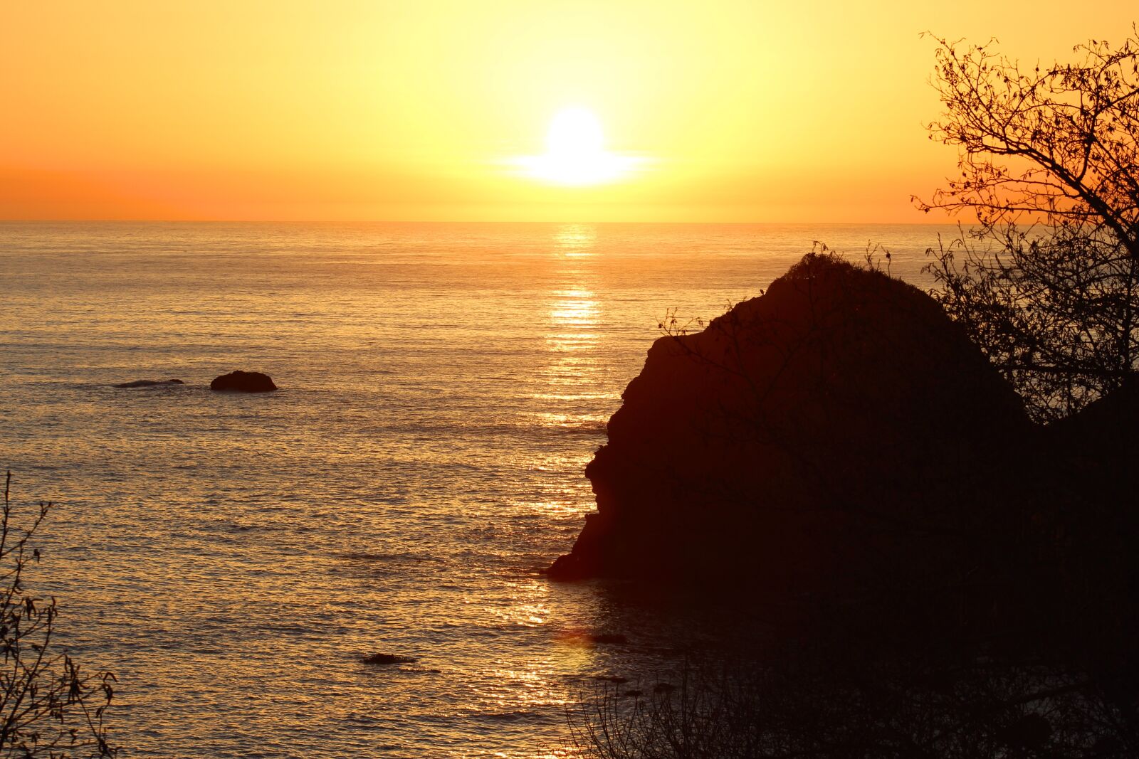 Canon EF 75-300mm f/4-5.6 USM sample photo. Sunset, ocean, coast photography