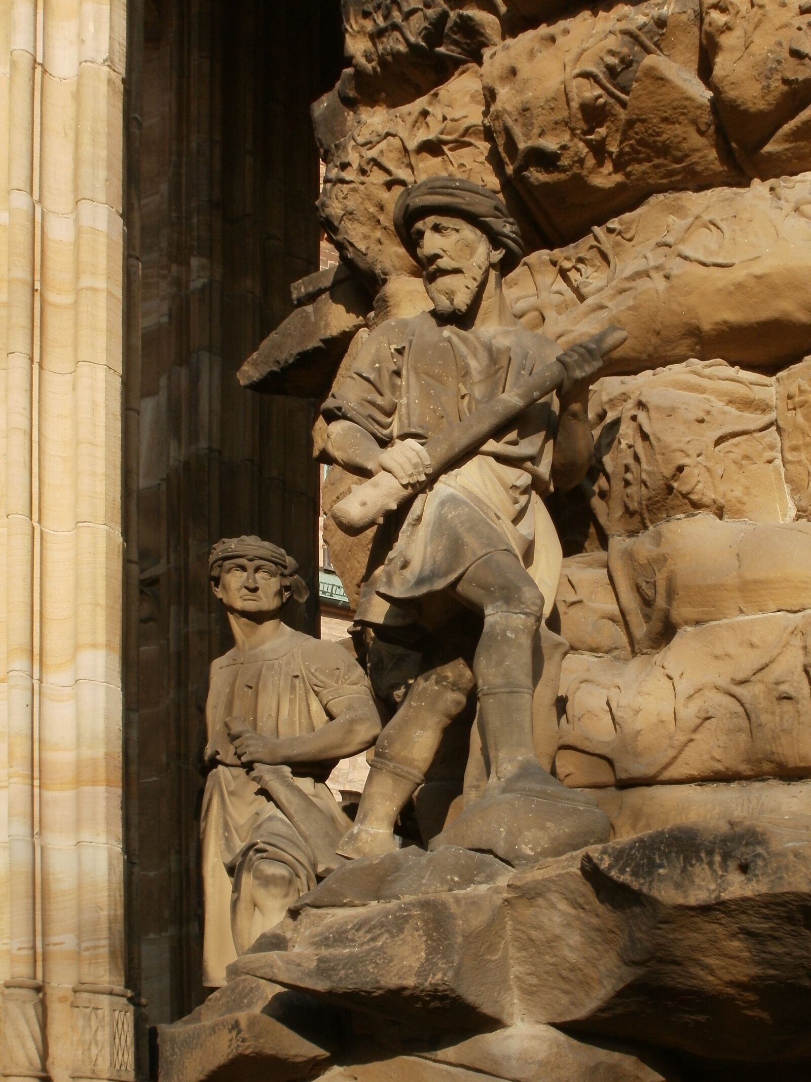 Olympus FE47,X43 sample photo. Oelberg, speyer, monument photography
