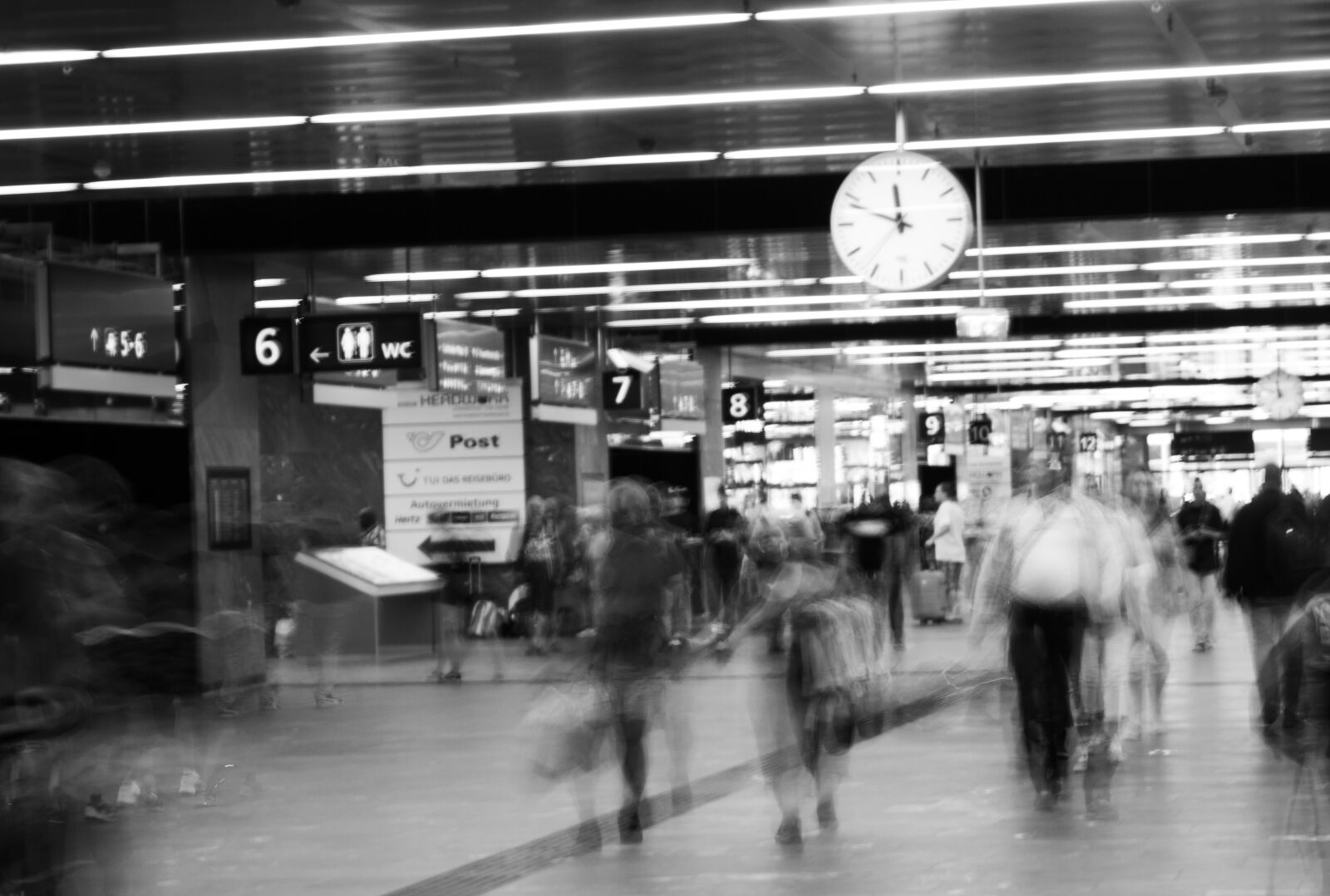 Canon EF-S 18-55mm F3.5-5.6 IS sample photo. Railway station, travel, railway photography