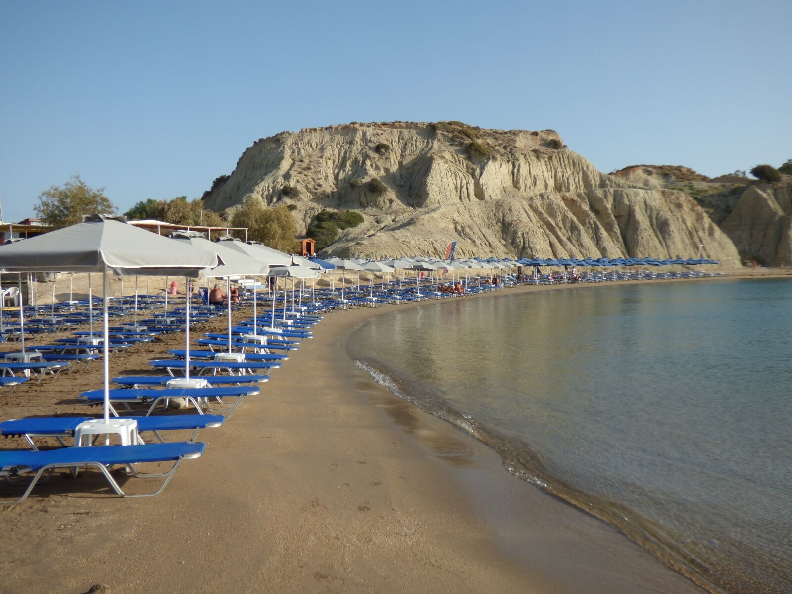 Panasonic DMC-FZ72 sample photo. Greece, beach, recreation photography