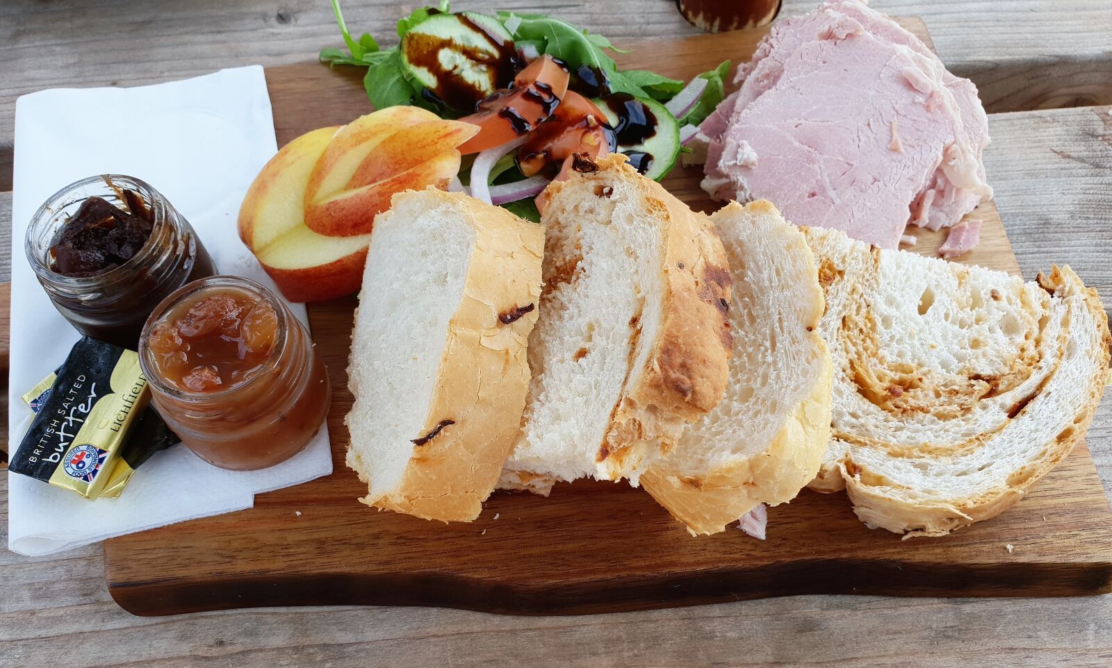 Samsung Galaxy S9+ sample photo. Food, meal, ploughmans photography