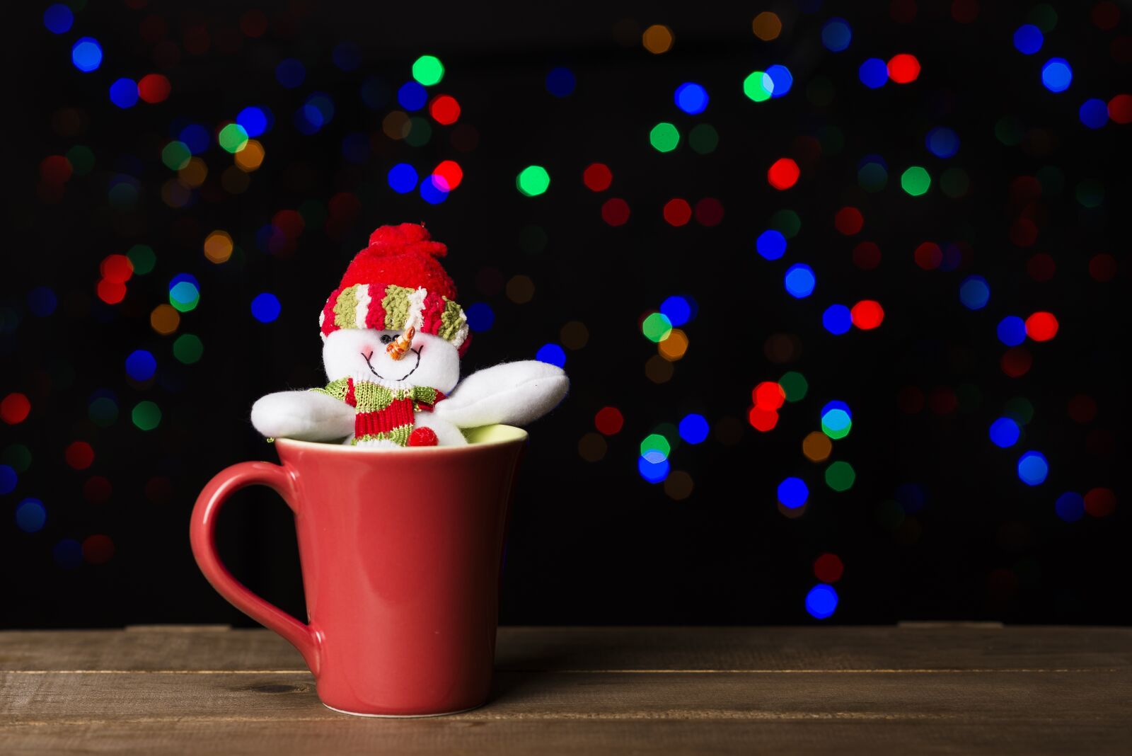Nikon D610 sample photo. Christmas, snowman, lights photography
