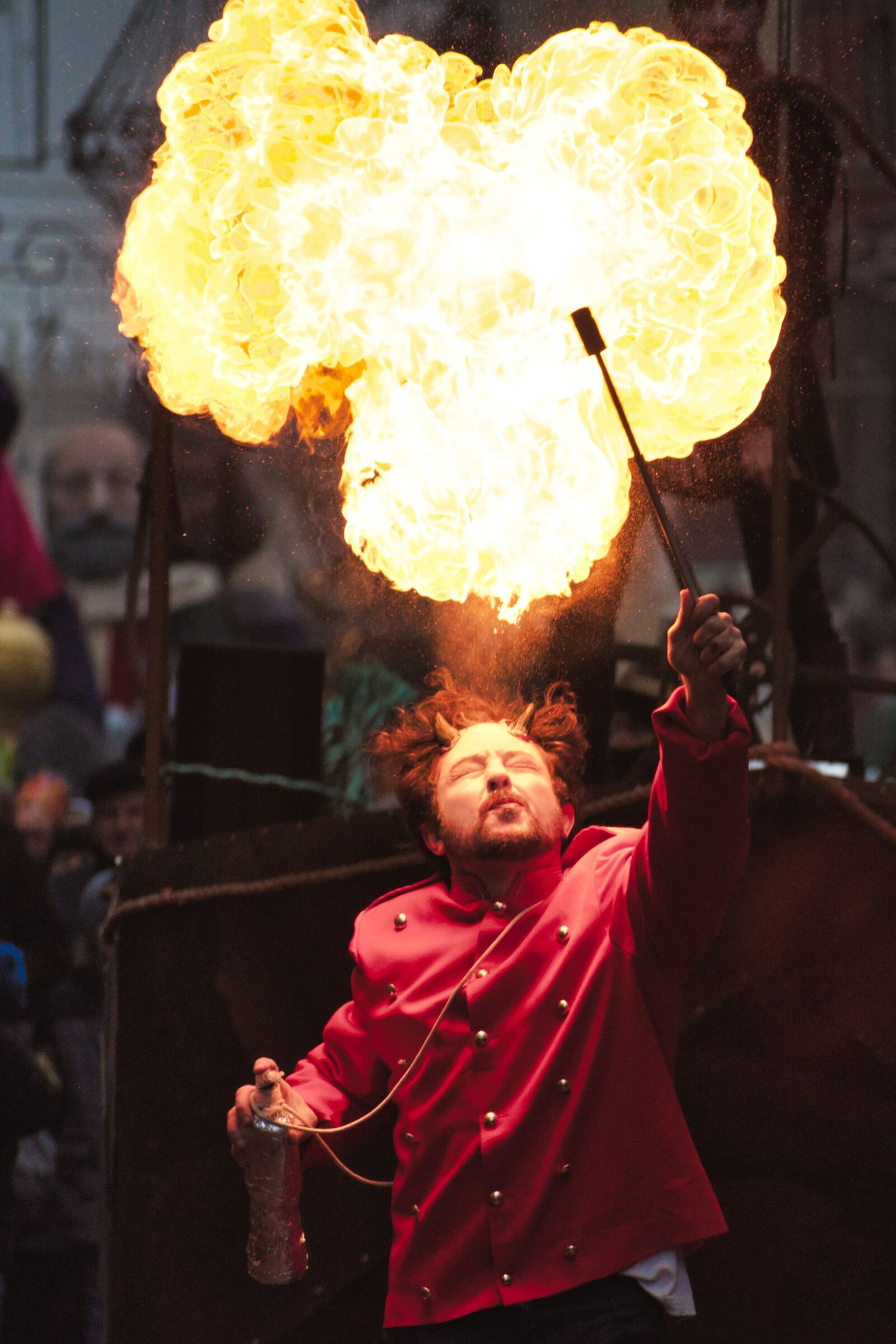 Nikon D5600 sample photo. Fireshow, fire, the festival photography