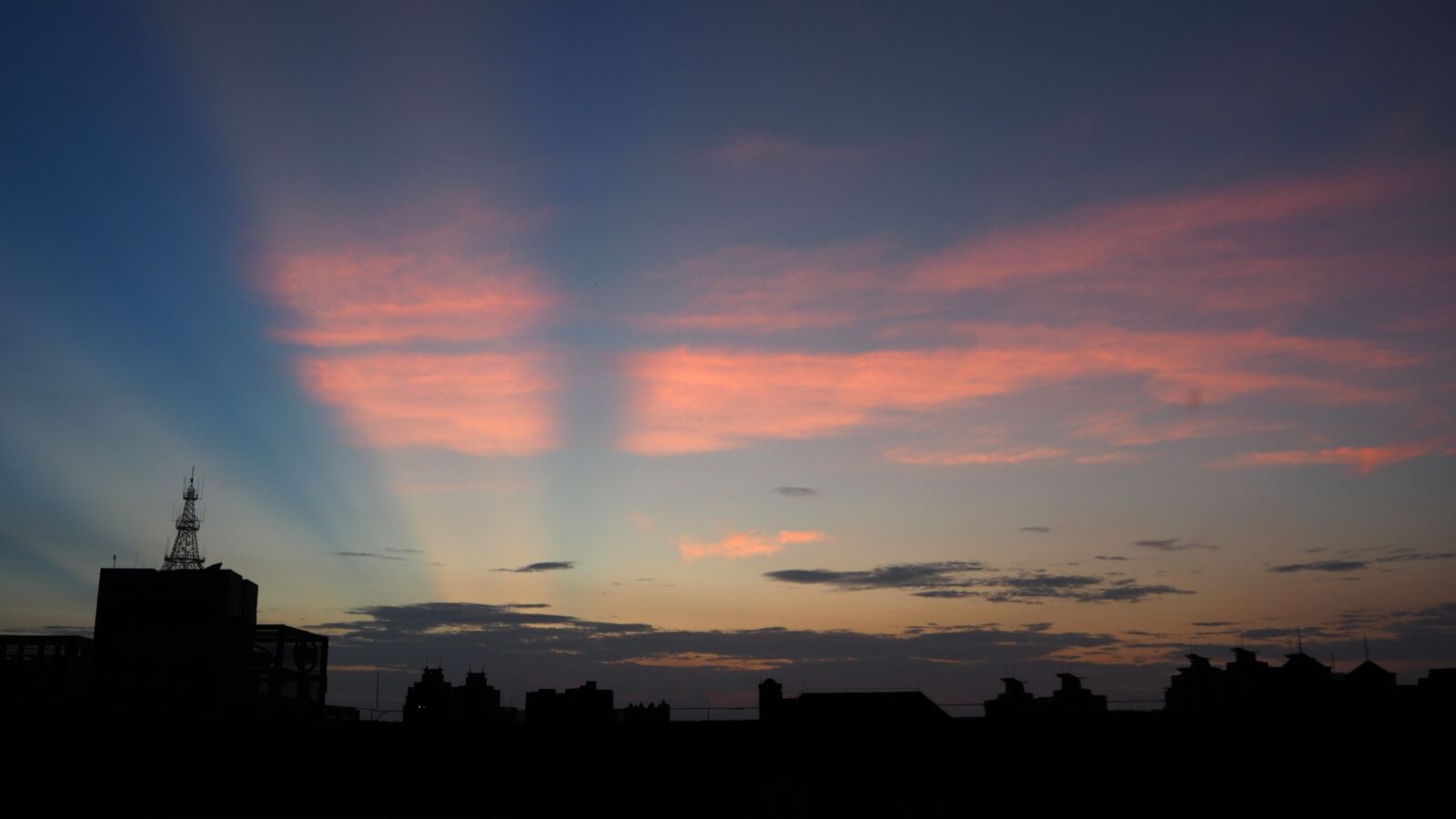 Olympus OM-D E-M10 sample photo. Sunset, night view photography