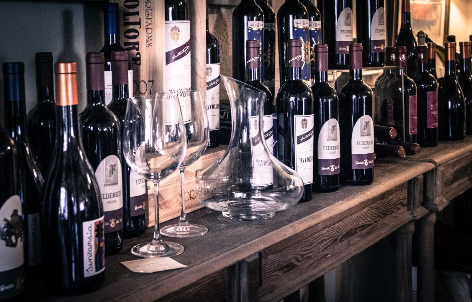 Nikon D610 sample photo. Wine, shop, winery photography