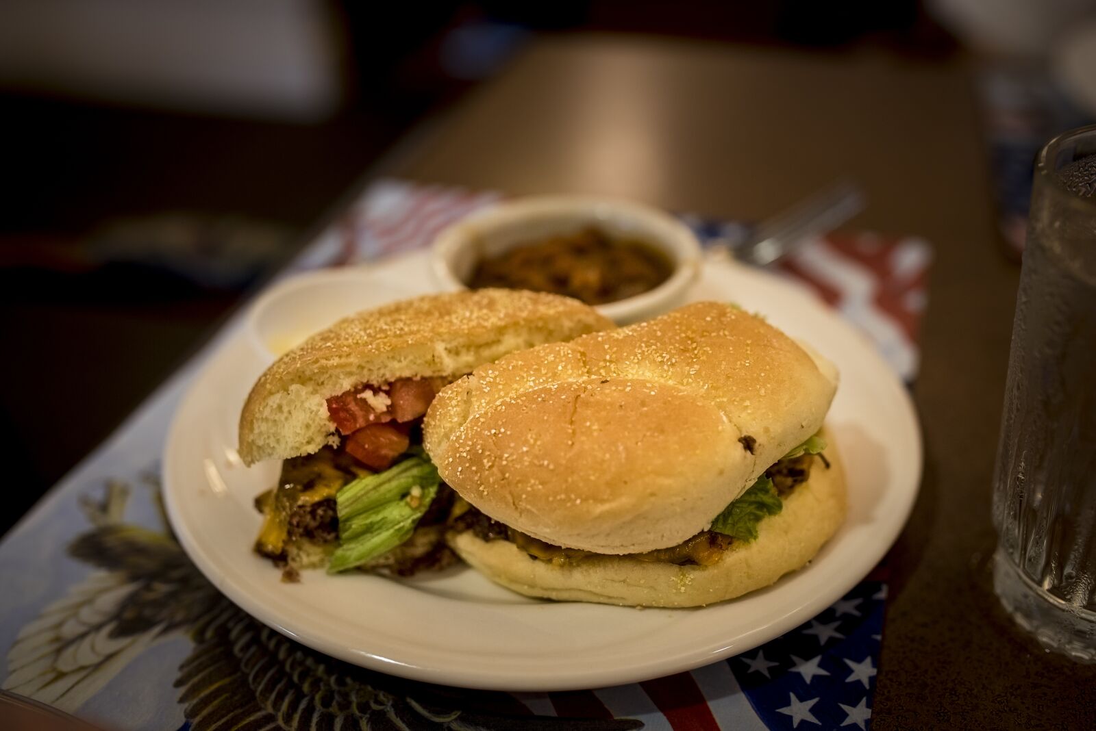 Nikon D810 sample photo. Burger, lunch, meal photography