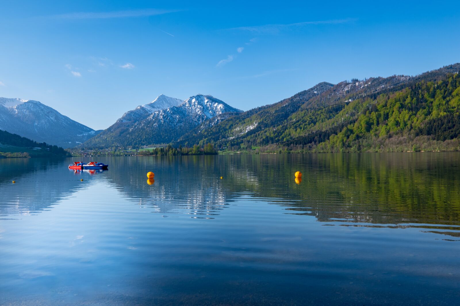Leica CL sample photo. Schliersee, lake, mirroring photography