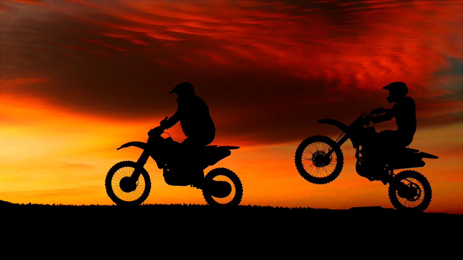 Panasonic Lumix DMC-FZ200 sample photo. Sunset, motorcycles, transport photography