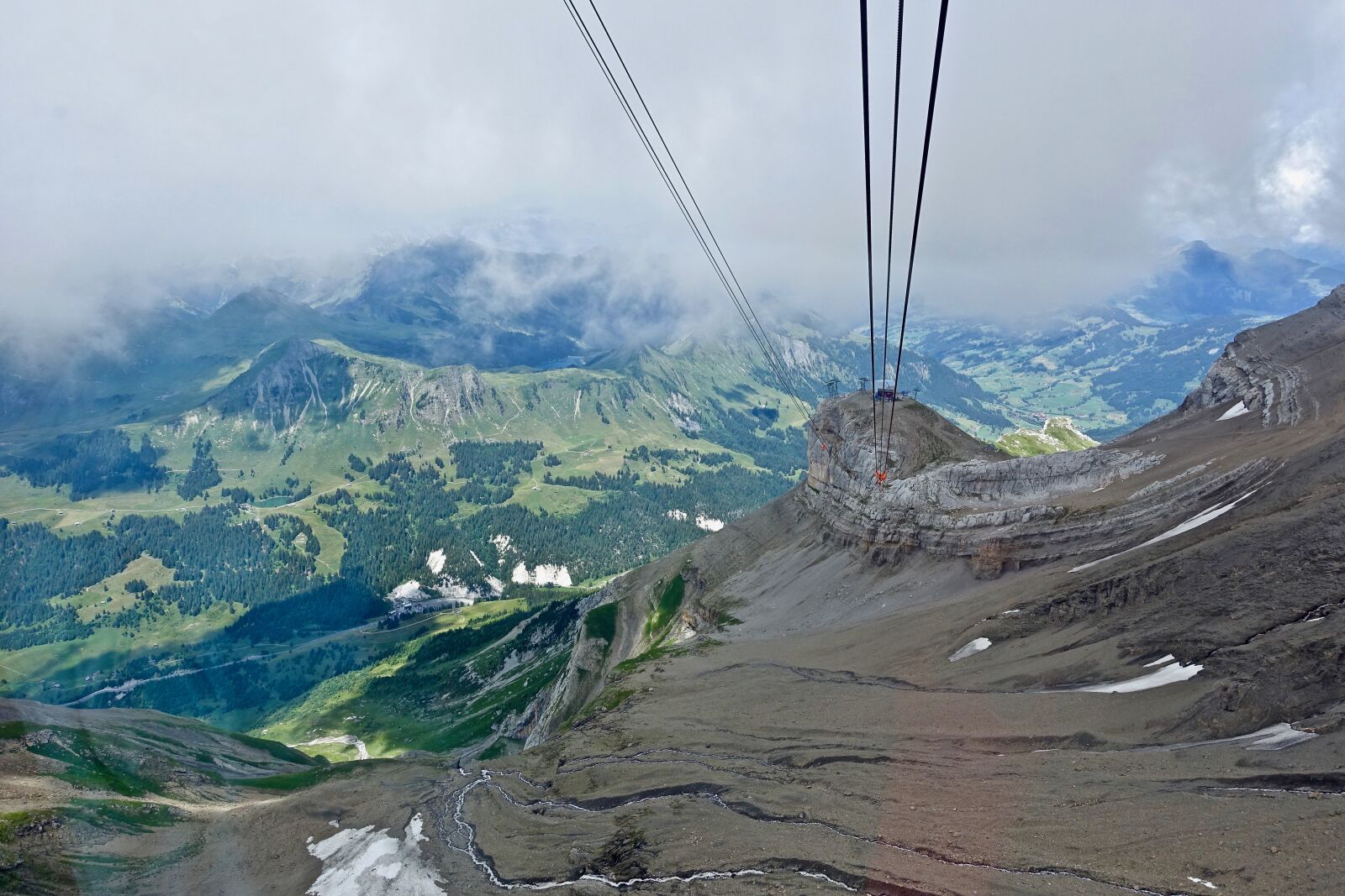 Sony Cyber-shot DSC-RX100 III sample photo. Cable car, alps, highlands photography