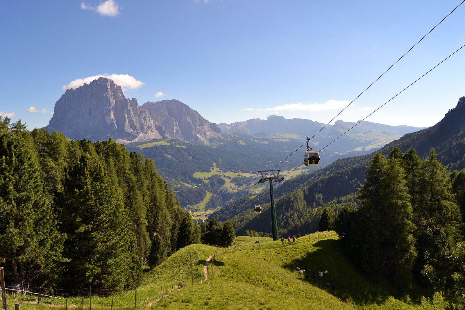 Nikon D3100 sample photo. Val gardena, sassolungo, mountain photography