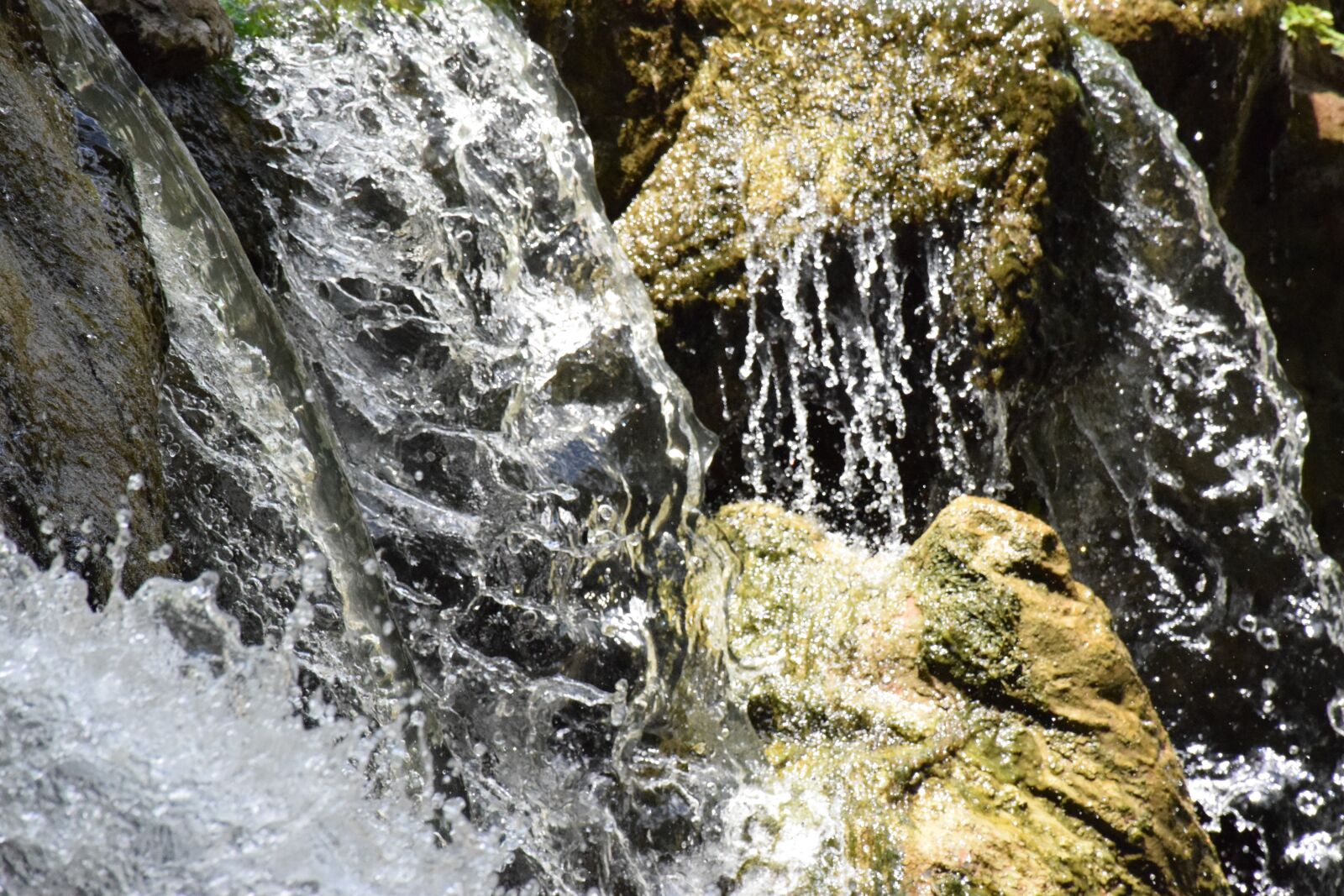 Nikon D5300 sample photo. Waterfall, water, rocks photography