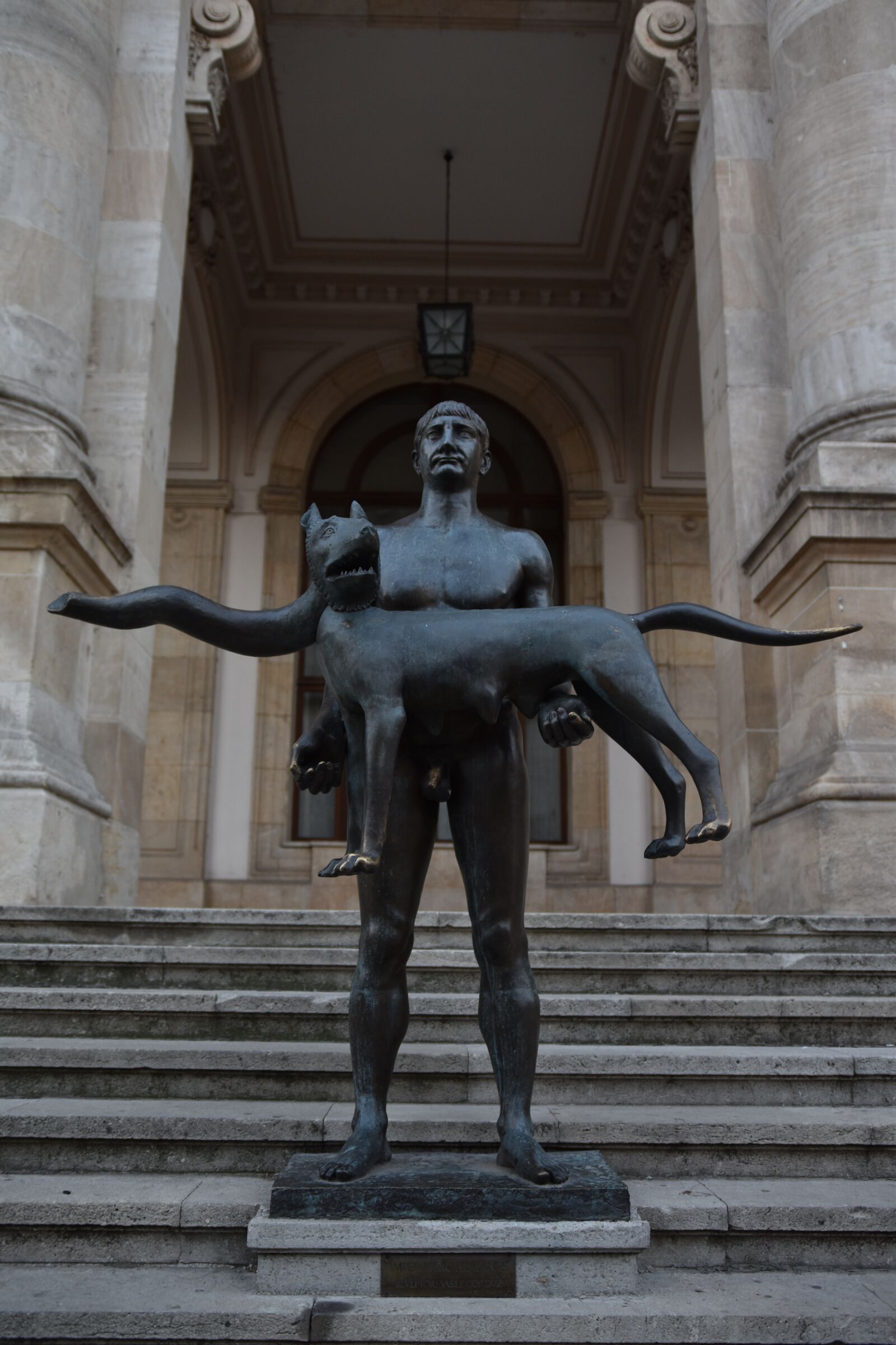 Nikon D5500 sample photo. Bucharest, romania, statue photography