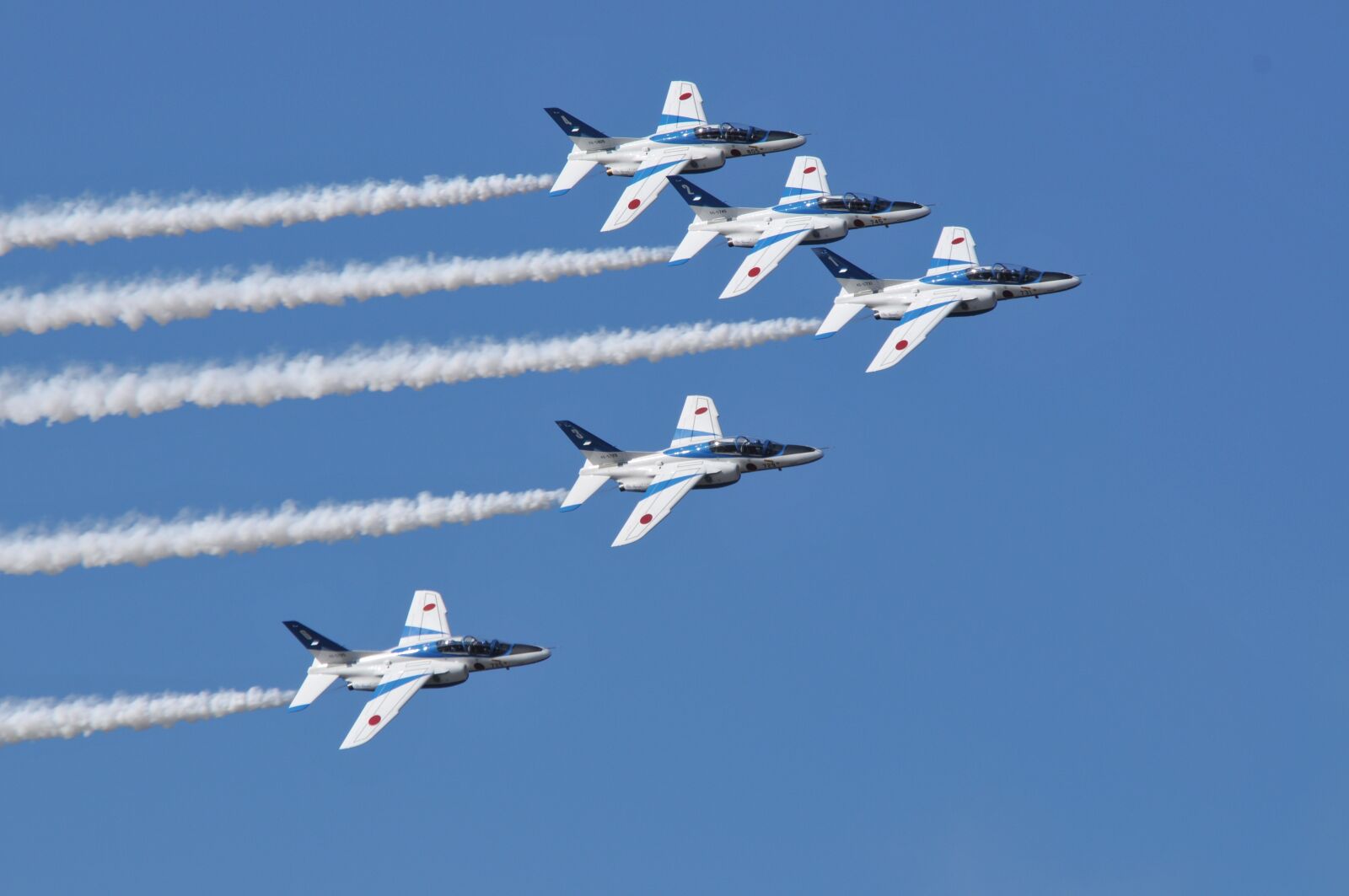Nikon D300 sample photo. Fighter, blue impulse, air photography