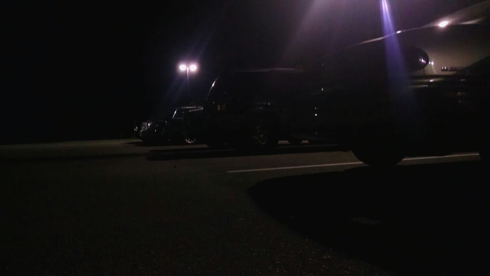 Motorola Moto X (1st Gen) sample photo. Lights, lot, night, parking photography