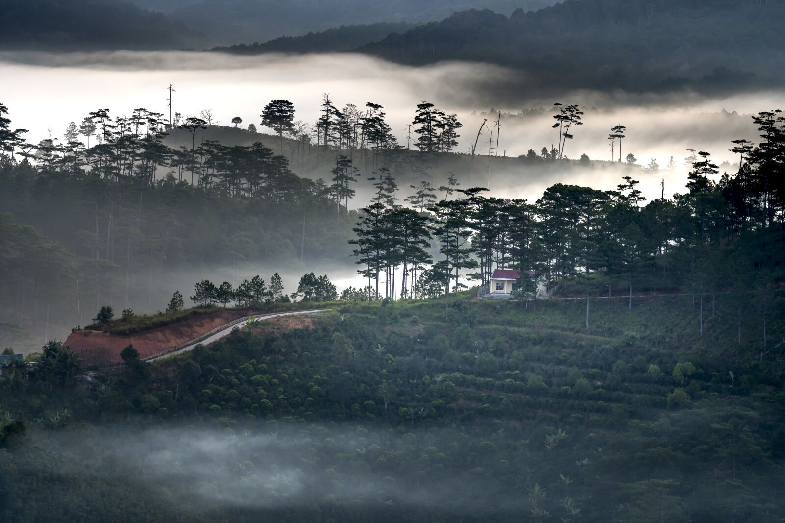 Sony a7R III sample photo. Clouds, dawn, vietnam photography