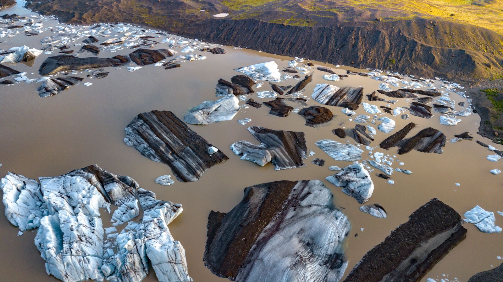 DJI FC220 sample photo. Glacier, ice, the glacier photography