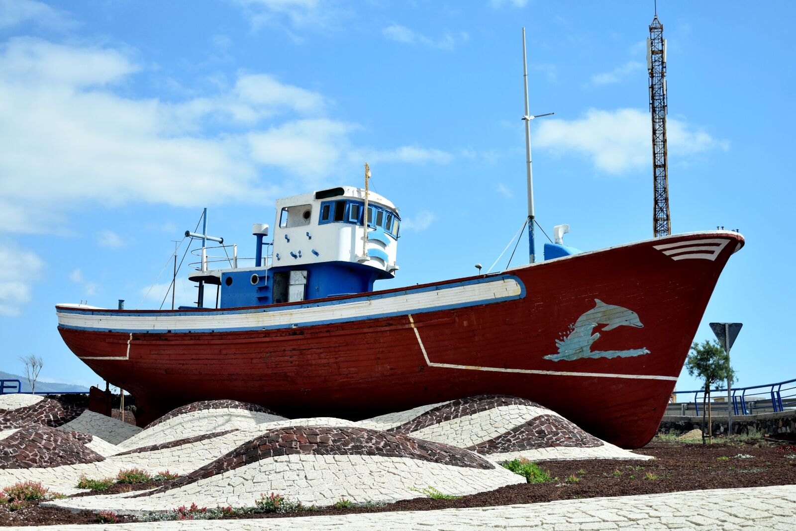 Nikon D3400 sample photo. Boat, decoration, tenerife photography