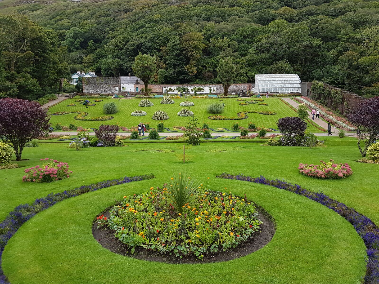 Samsung Galaxy S7 sample photo. Victorian walled garden, kylemore photography