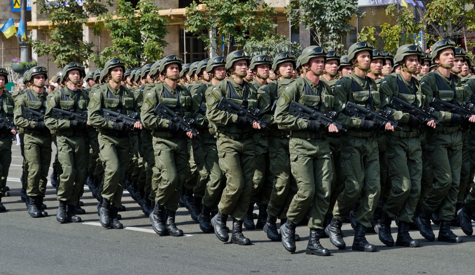 Nikon D7000 sample photo. Parade, military, ukrainian photography