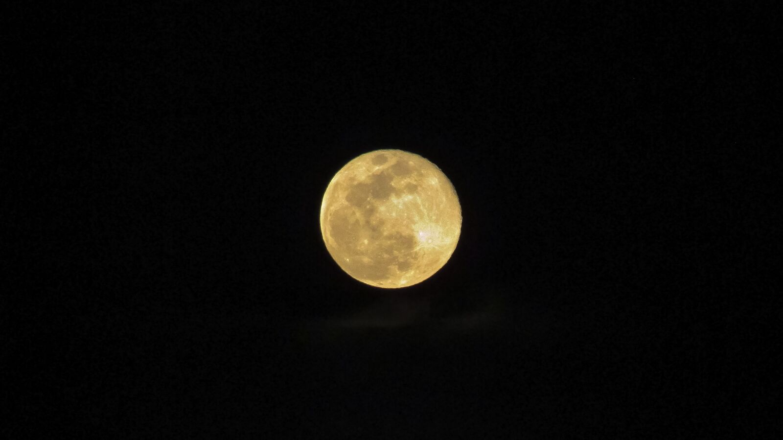 Canon PowerShot SX400 IS sample photo. Moon, clouds, night photography