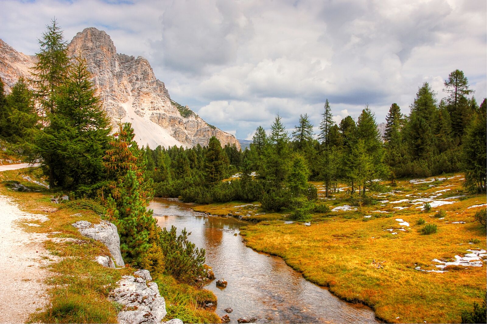 Nikon D40 sample photo. Fanes, dolomites, mountains photography