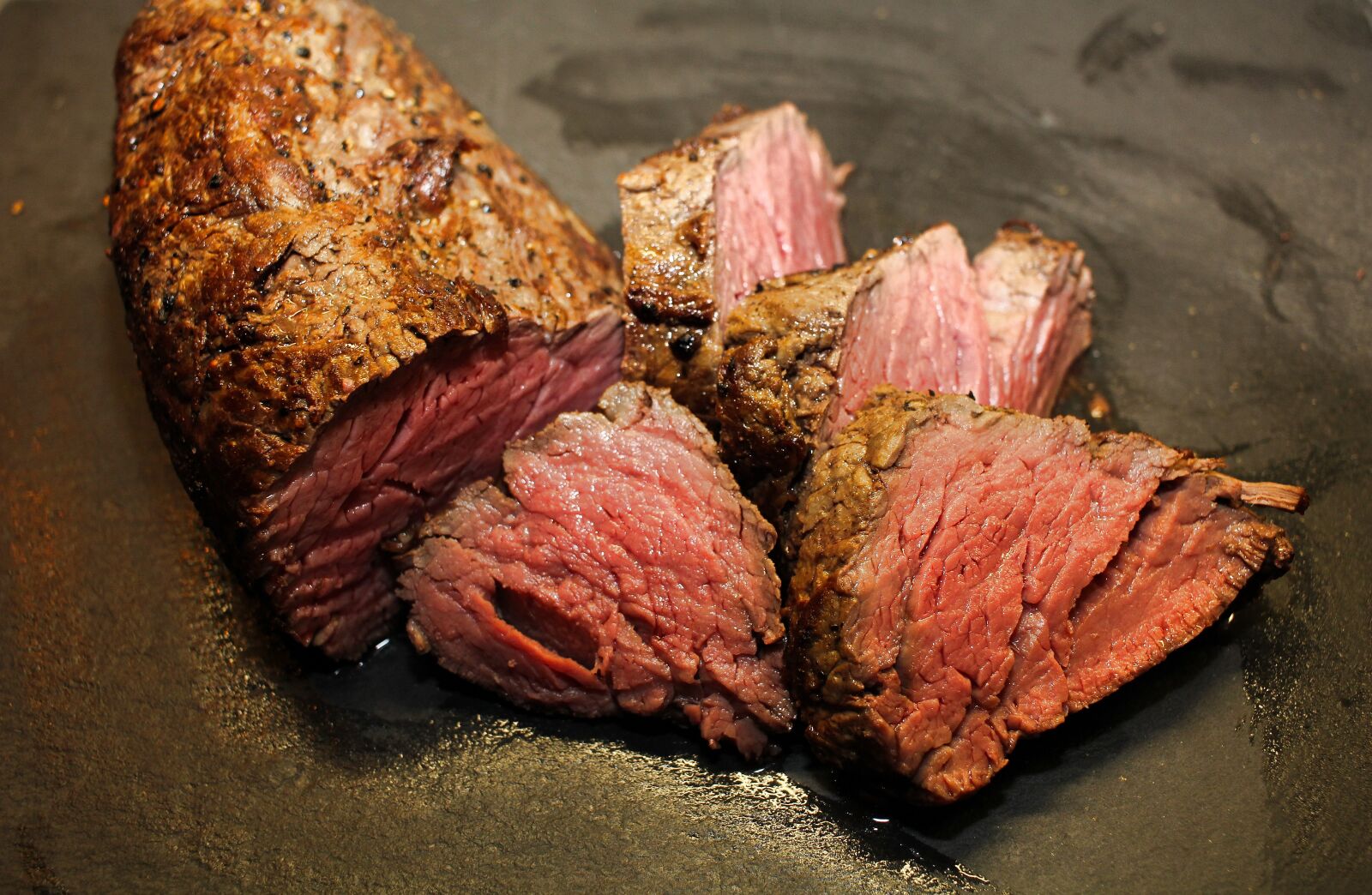 Canon EOS 60D + Canon EF-S 24mm F2.8 STM sample photo. Fillet of beef, fillet photography