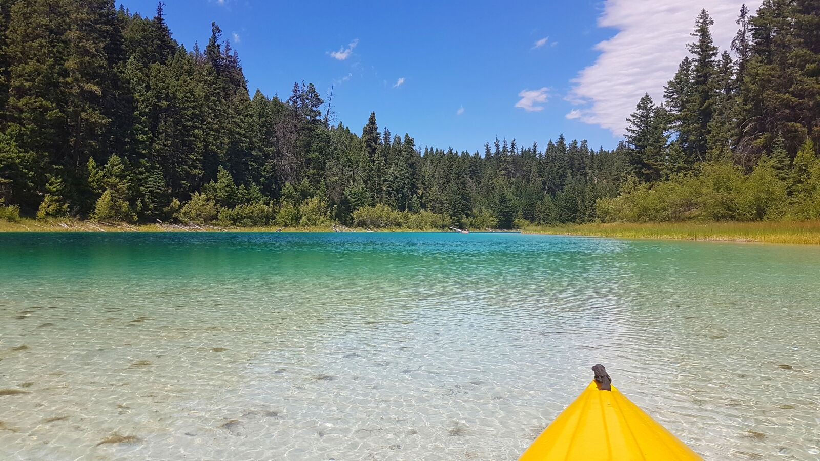 Samsung Galaxy S7 sample photo. Kayak, lake, canada photography