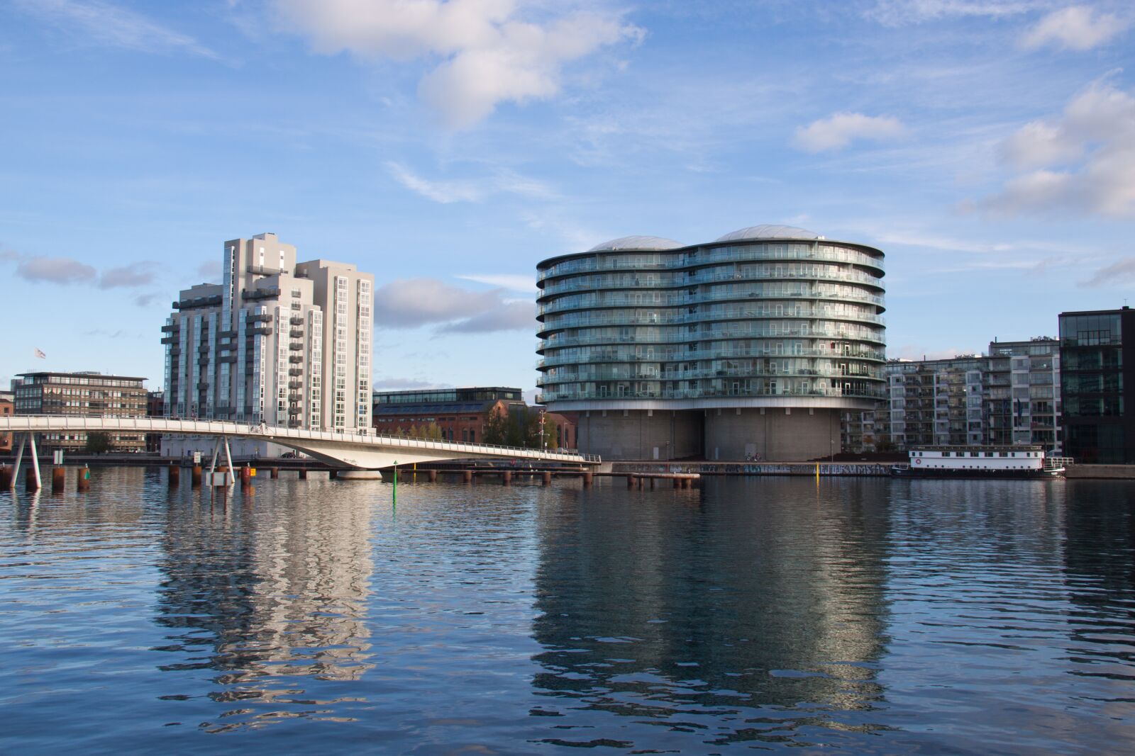 Canon EOS 50D sample photo. Reflections, harbour, copenhagen photography