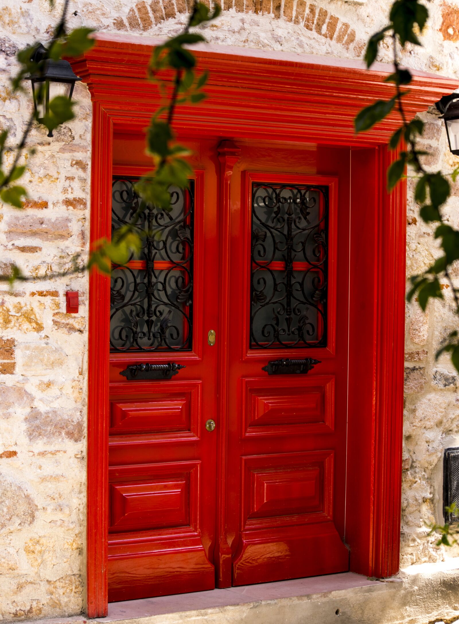 Nikon D3300 sample photo. Door, wood-fibre boards, architecture photography