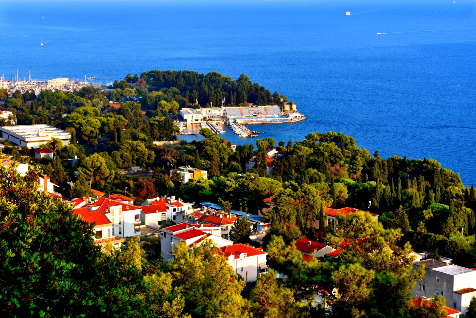 Nikon D3400 sample photo. Croatia, split, town photography