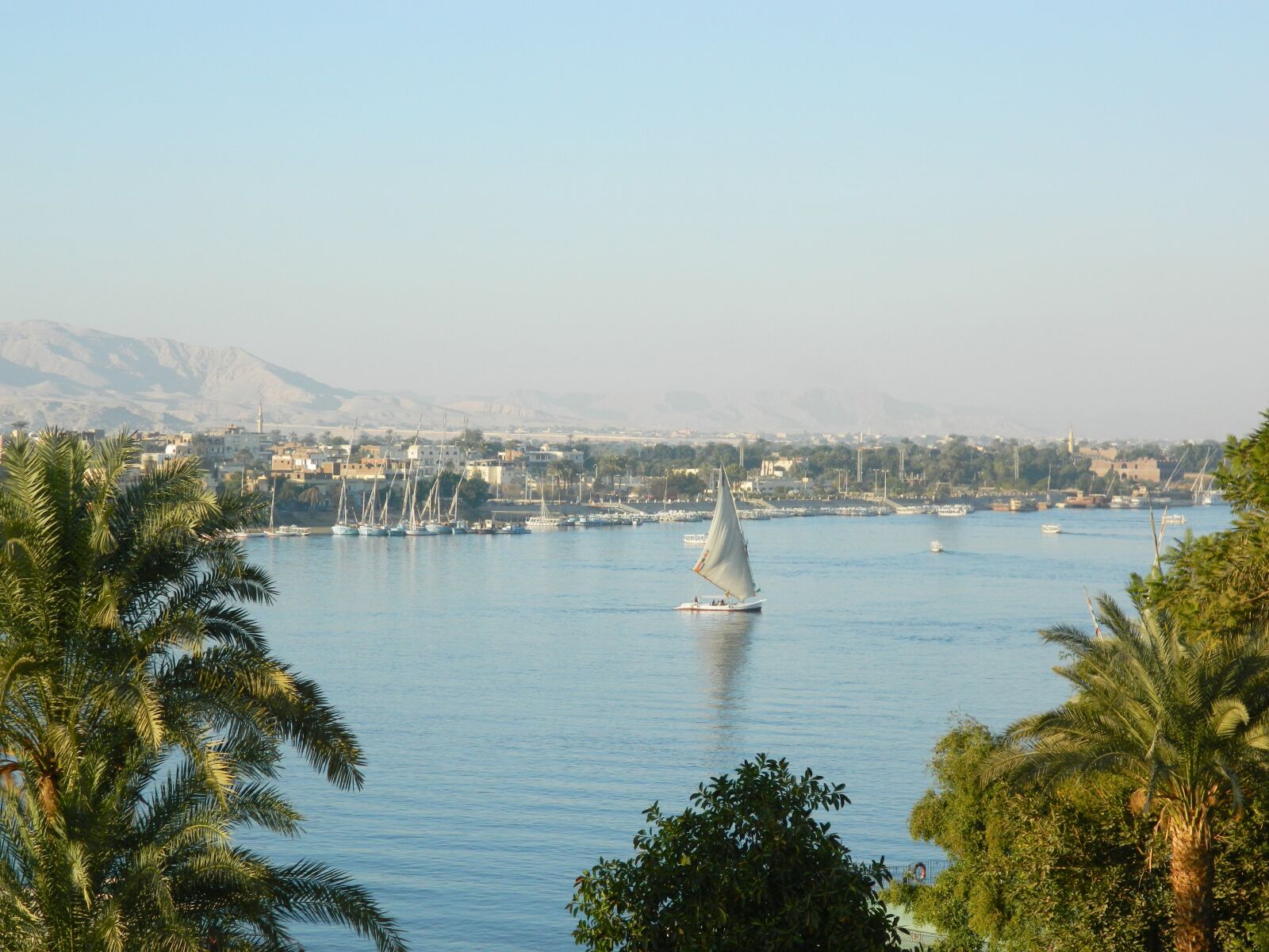 Nikon Coolpix L120 sample photo. Nile boat, the nile photography