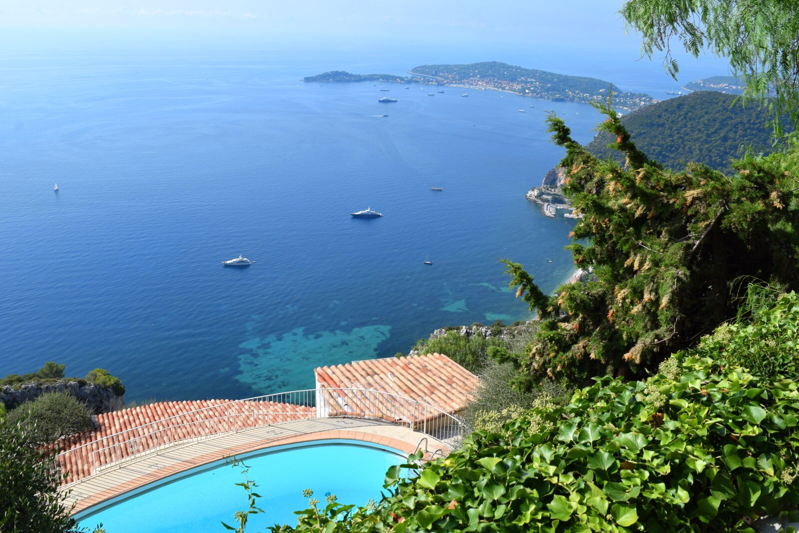 Nikon D3300 sample photo. Infinity pool, seaside, france photography