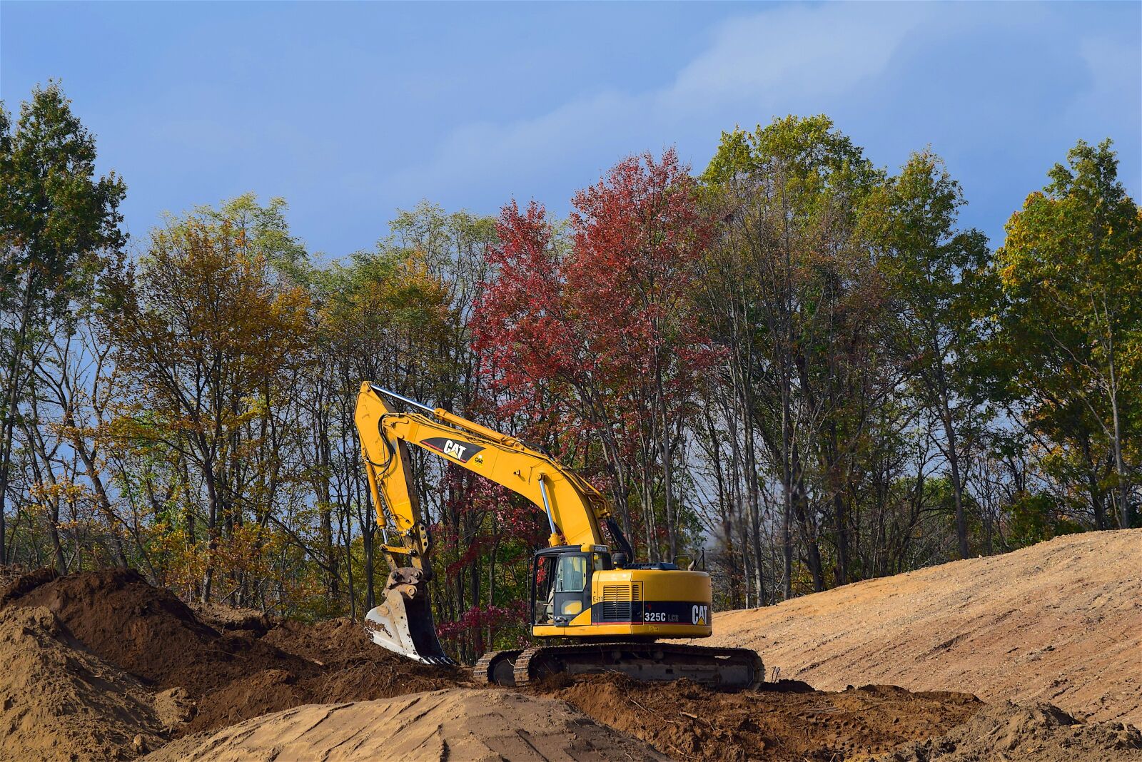 Nikon D3300 sample photo. Construction, machine, shovel photography