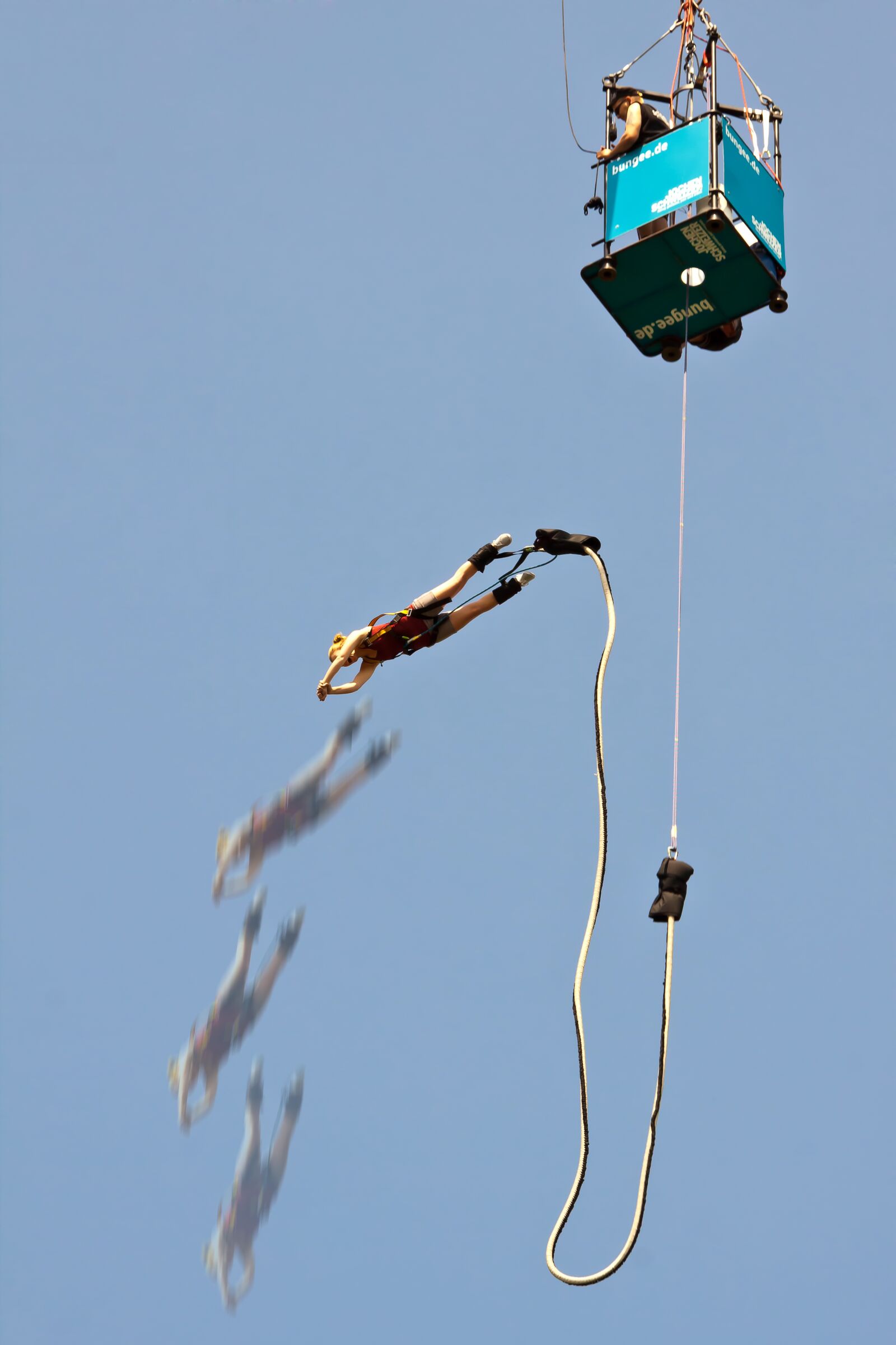 Canon EOS 50D sample photo. Bungee, sport, jump photography