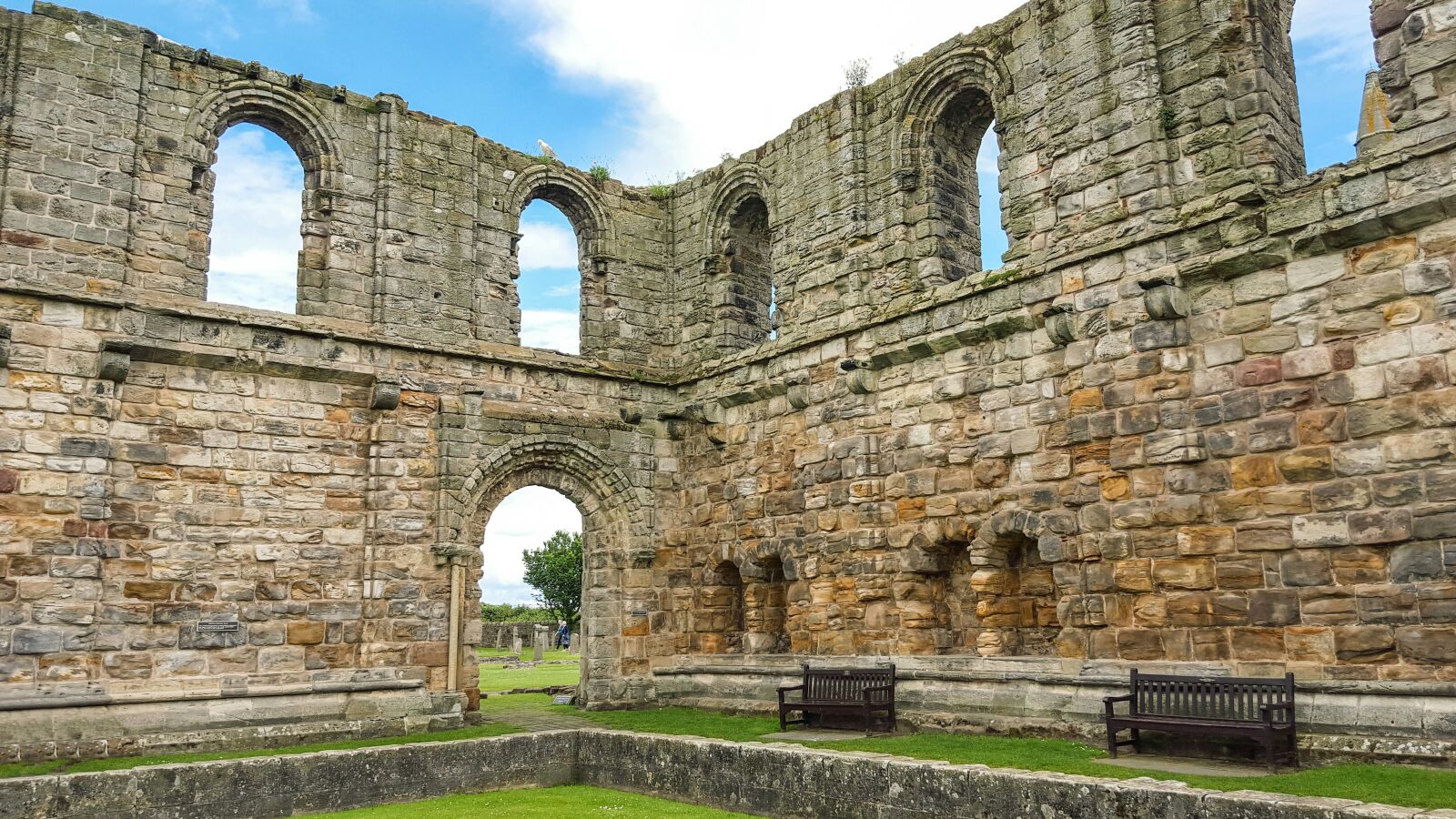Samsung GALAXY S6 edge sample photo. Scotland, st andrews, cathedral photography