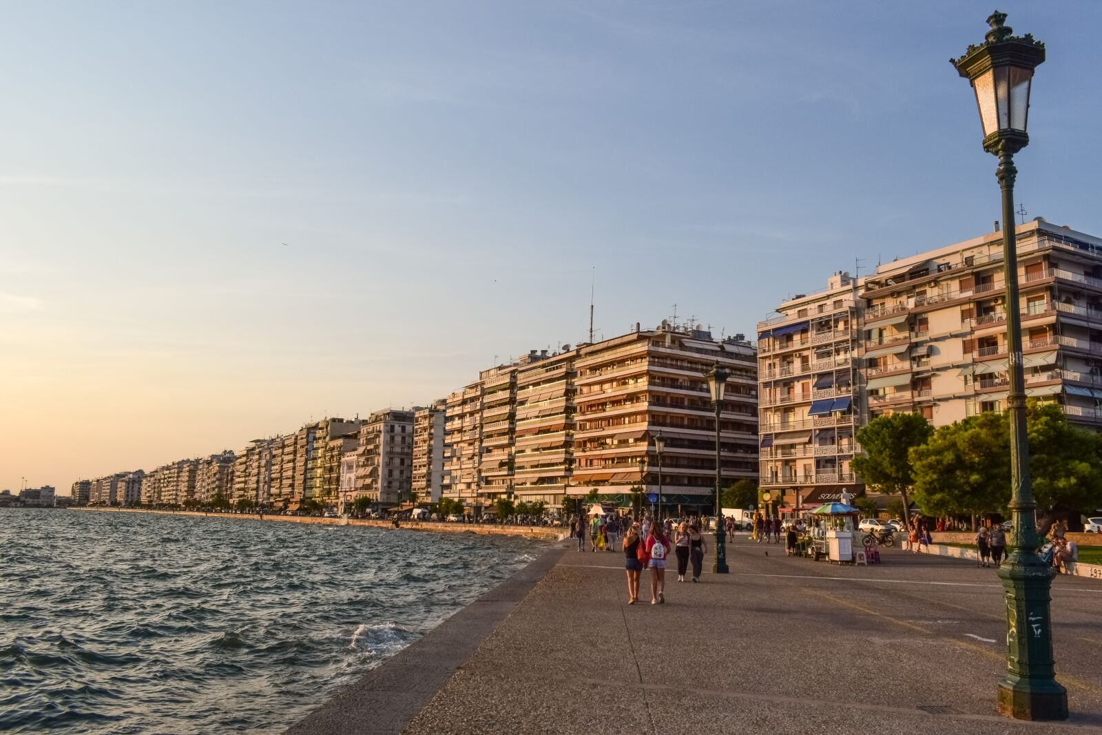 Nikon D3300 sample photo. Greece, thessaloniki, promenade photography