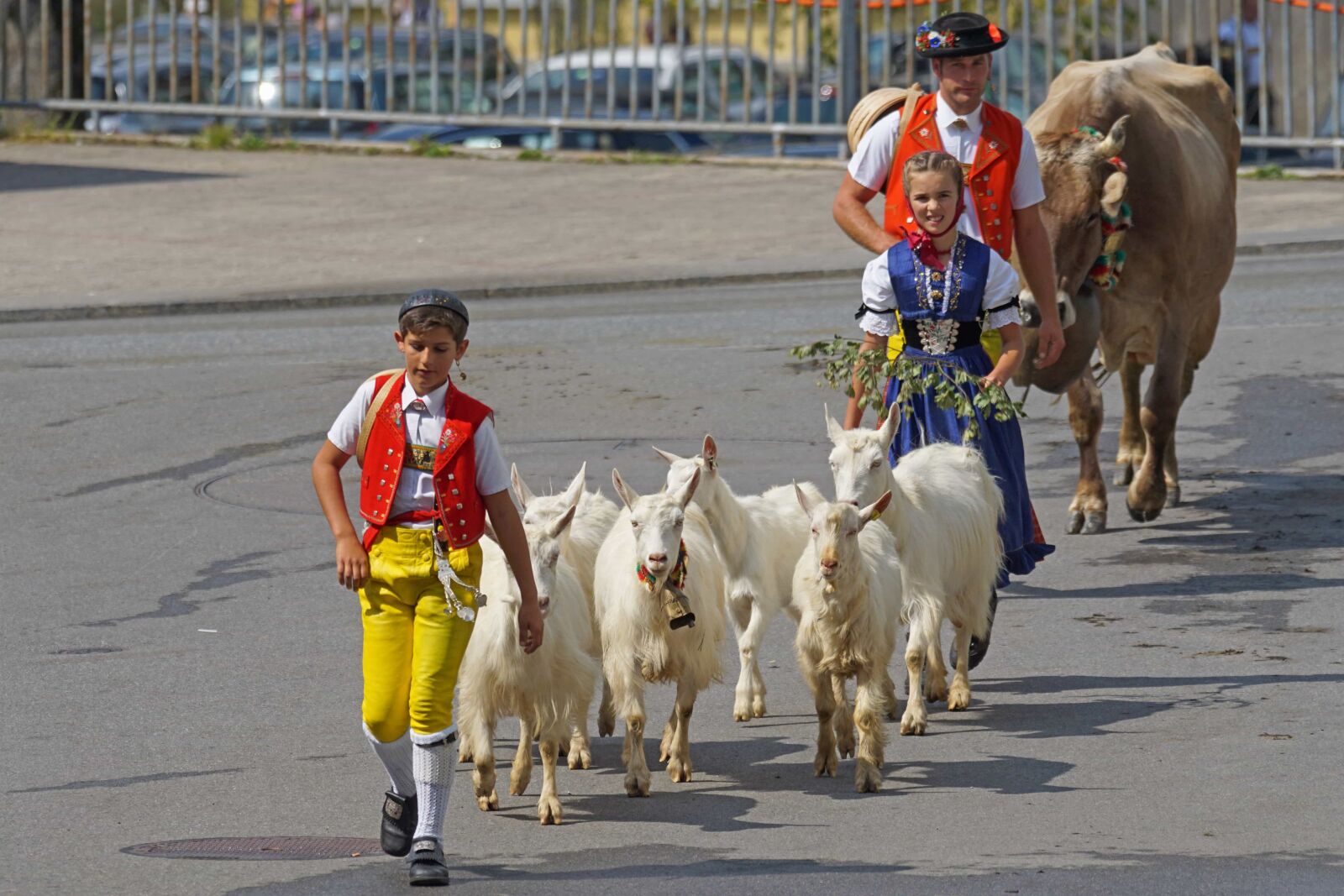 Sony ILCA-77M2 sample photo. People, man, woman, goat photography