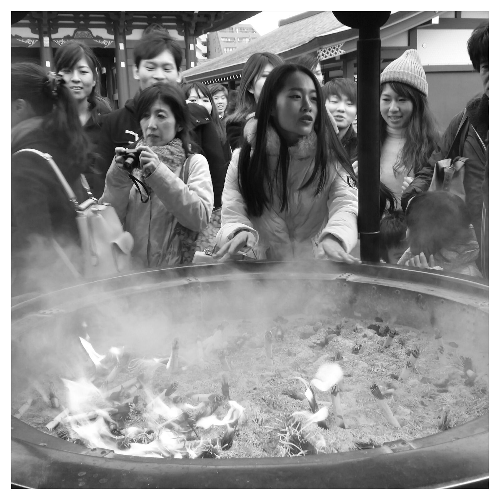 Samsung Galaxy S5 sample photo. Japan, tokyo, temple photography