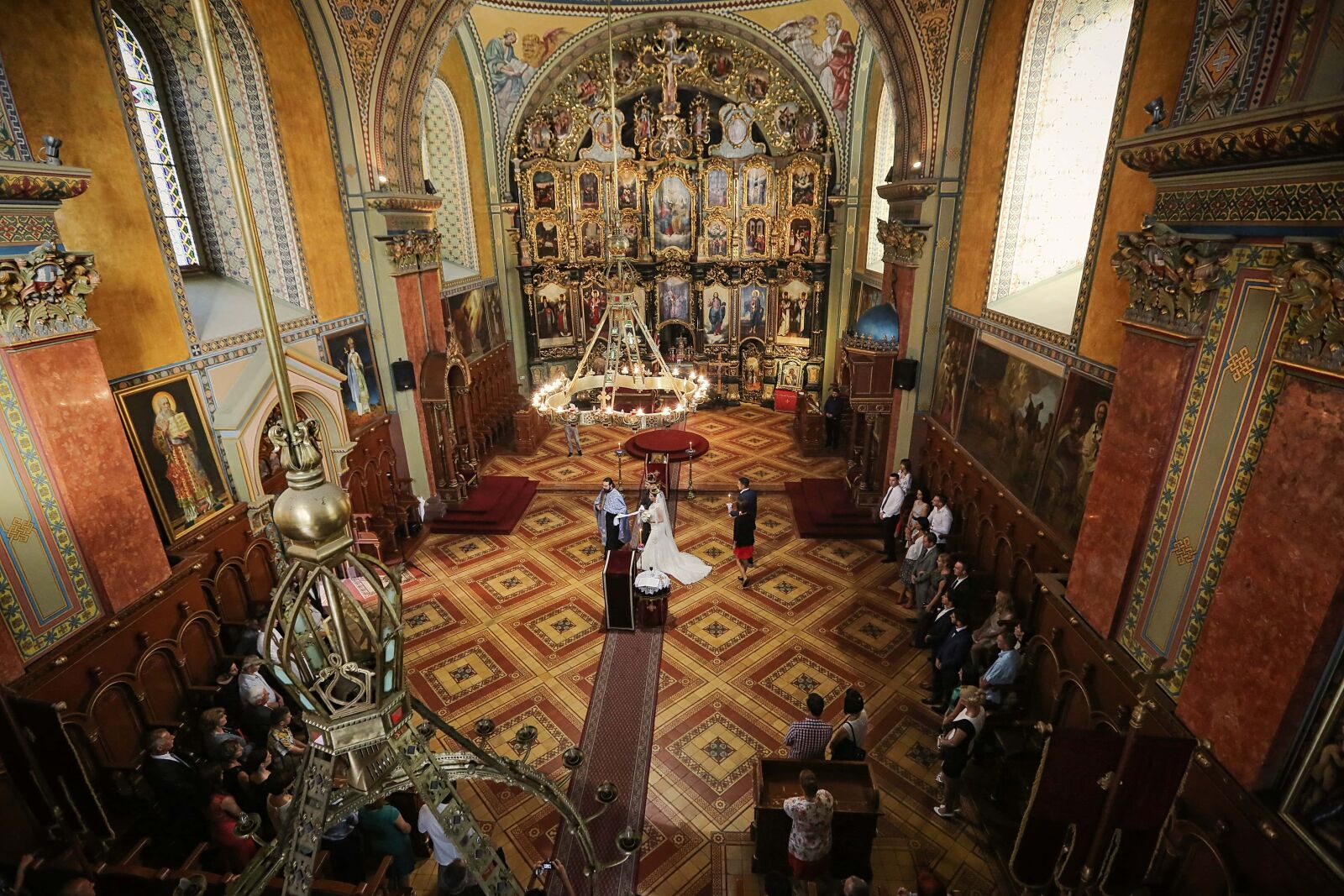 Canon EOS 5D Mark III sample photo. Orthodox, russian, church, wedding photography