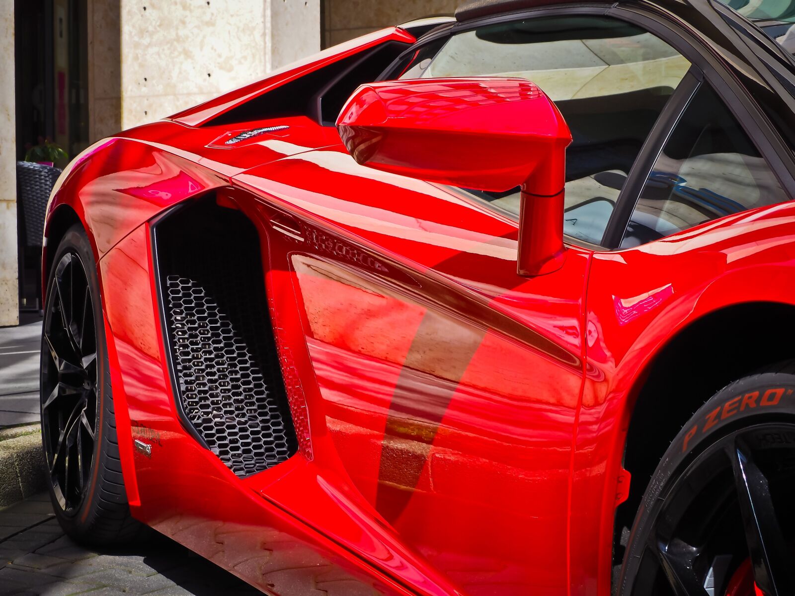 Olympus OM-D E-M10 sample photo. Lamborghini, racing car, auto photography