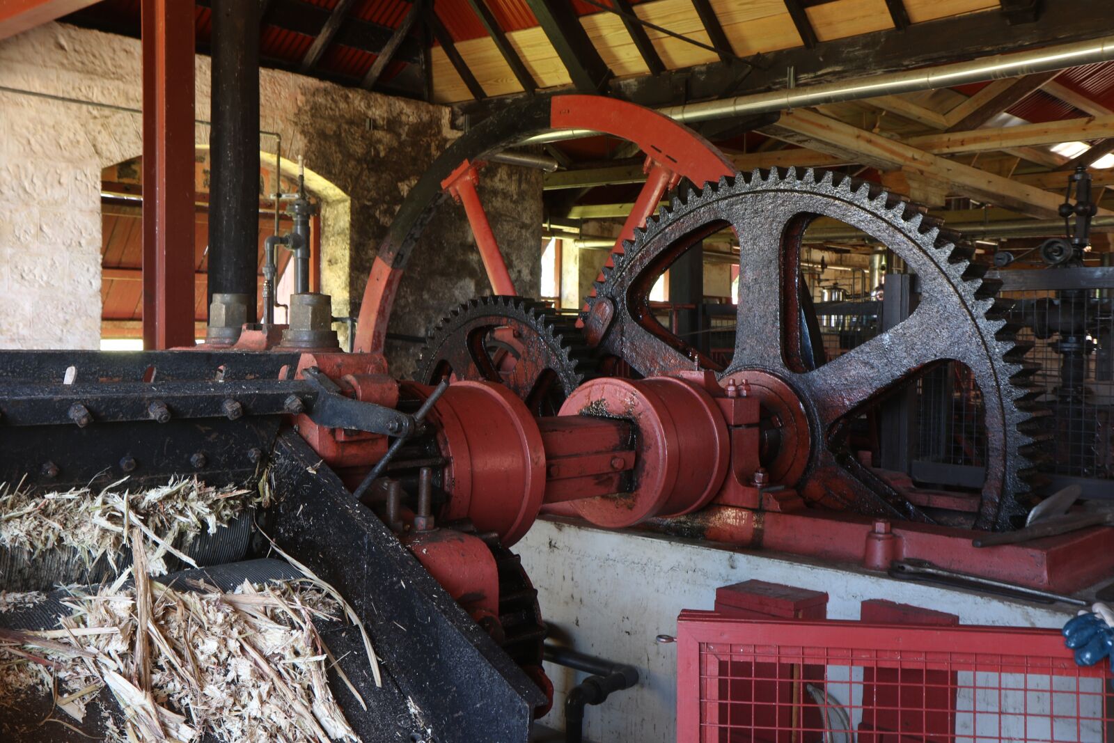 Canon EOS 7D Mark II sample photo. Gears, industry, rum photography