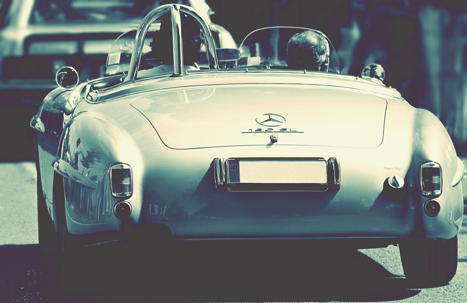 Canon EOS 100D (EOS Rebel SL1 / EOS Kiss X7) sample photo. Oldtimer, mercedes -benz, sl photography