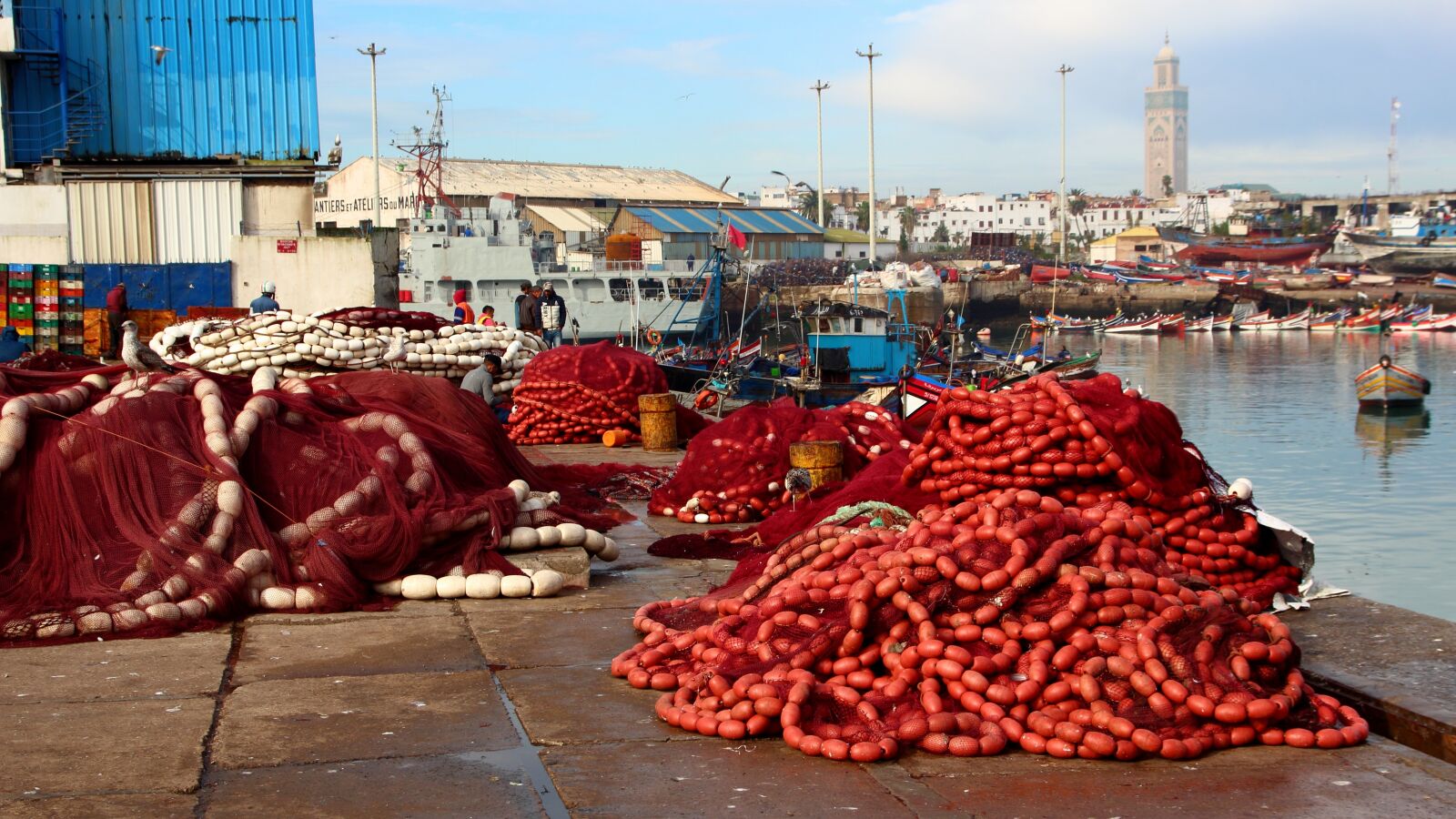 Canon EOS 600D (Rebel EOS T3i / EOS Kiss X5) sample photo. Port, casablanca, morocco photography