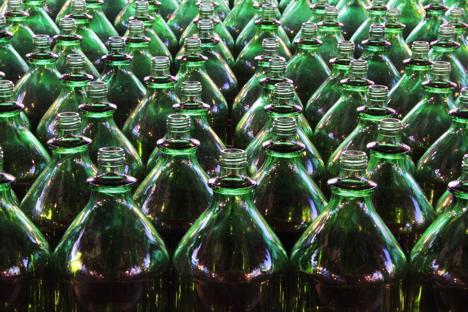 Canon EOS 550D (EOS Rebel T2i / EOS Kiss X4) sample photo. Bottles, plastic, recycling photography